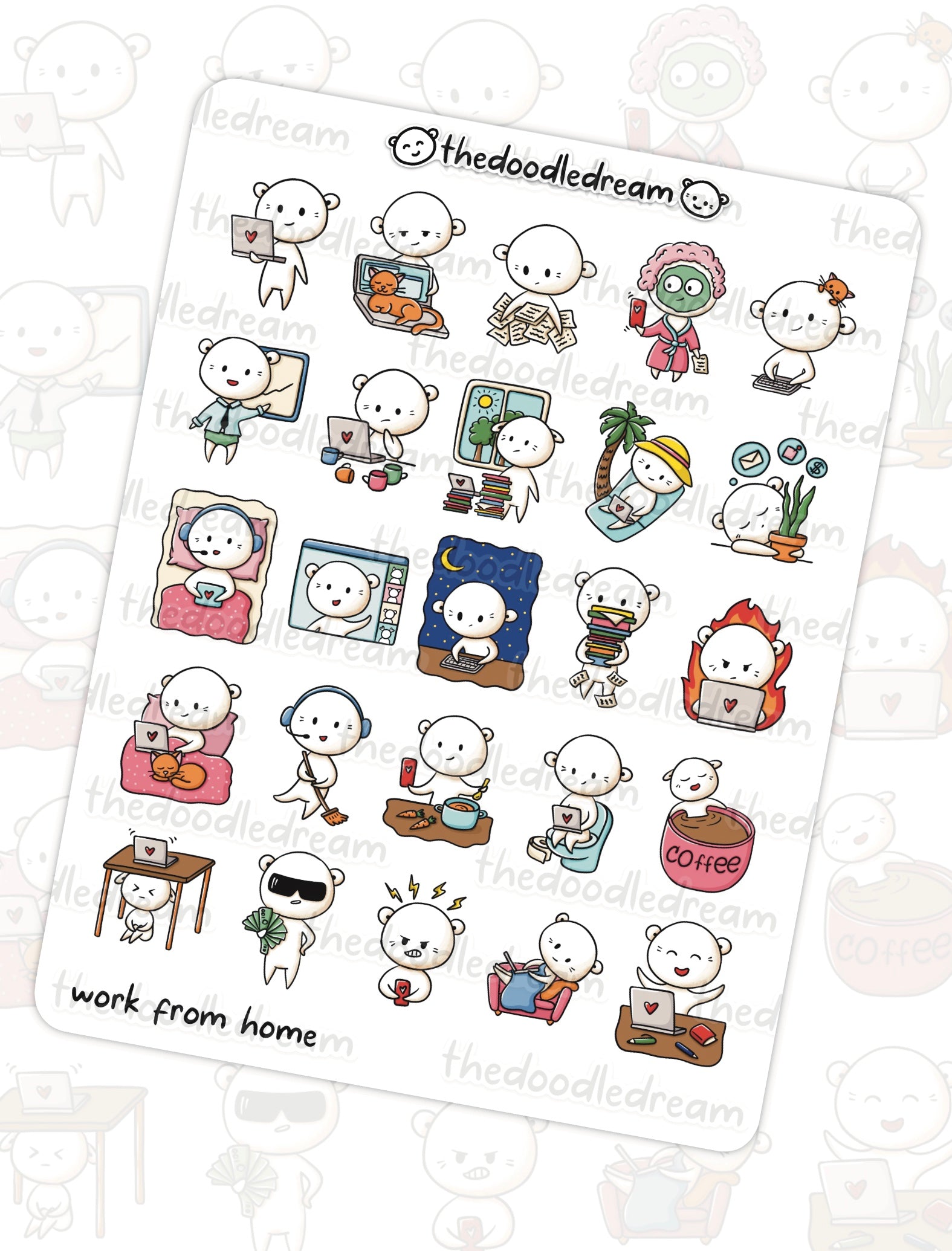 work from home (WFH)