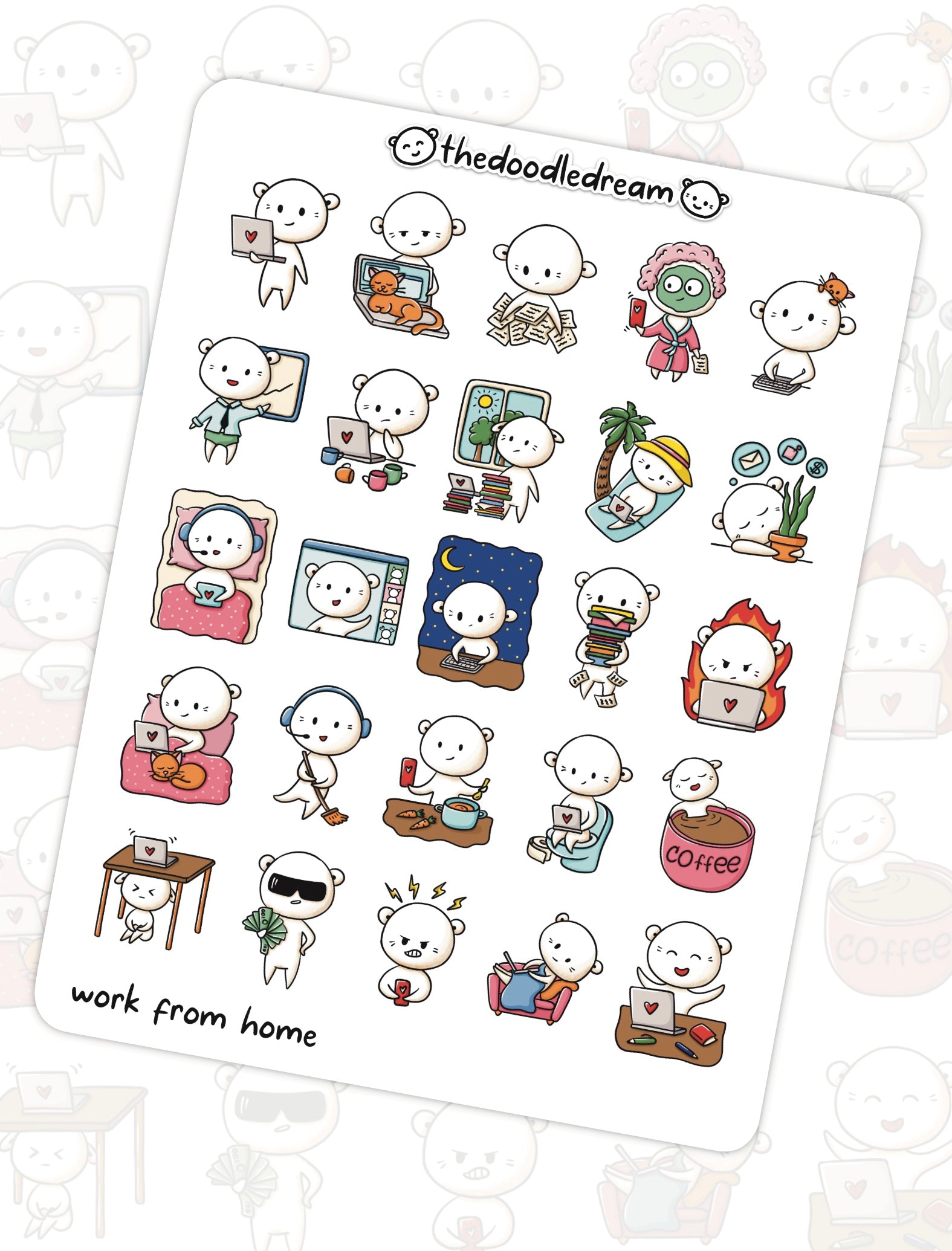 work from home (WFH)